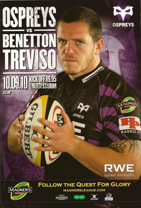 Ospreys RUFC v Benetton Treviso